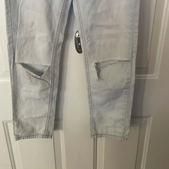 Lucky Brand Distress pull strings Pants sz Medium 8-10 - Picture 2 of 6